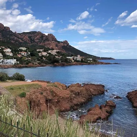 Studio 4 Personnes, Cap Esterel, Superbe Vue. 500m Des Plages. Apartment